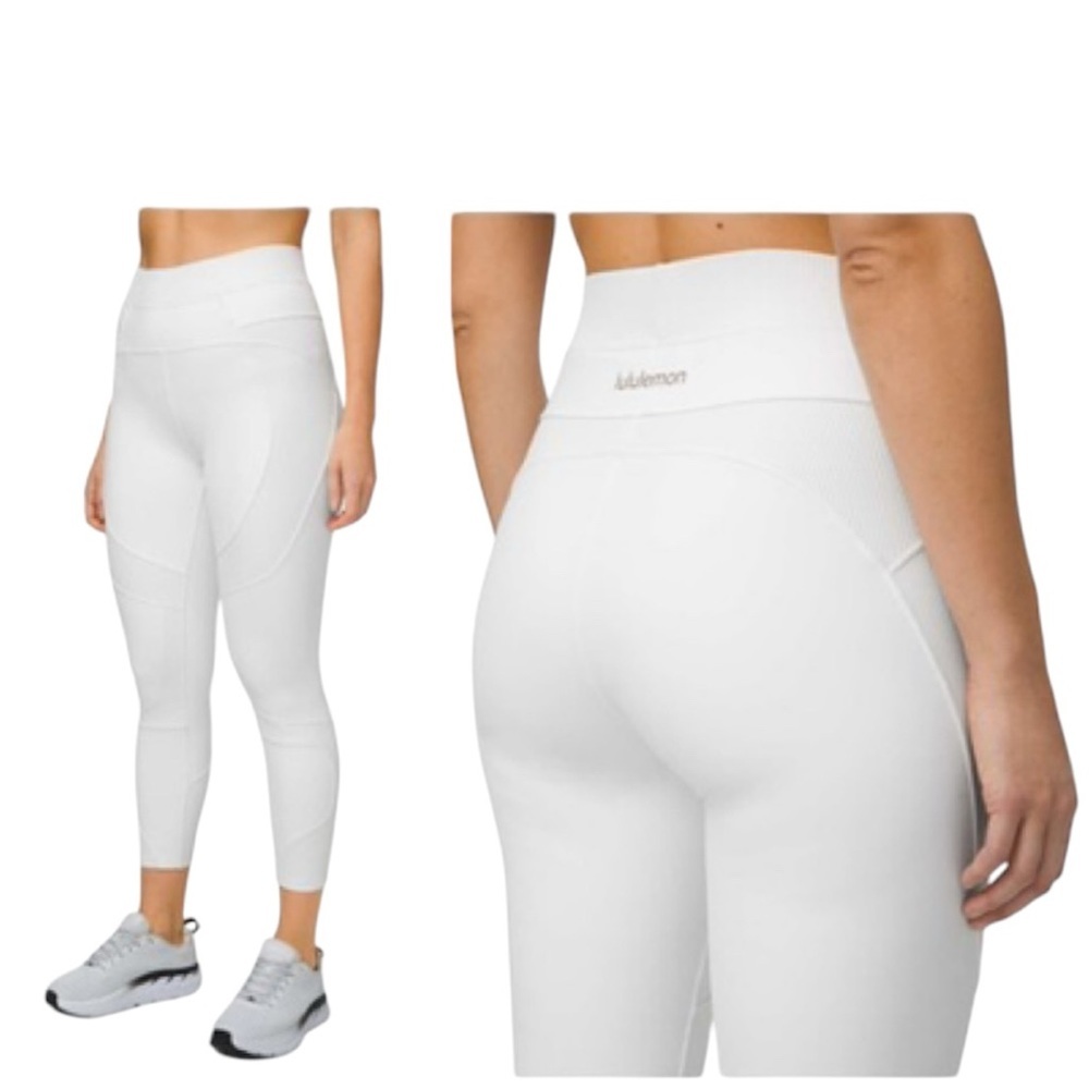 Lululemon New Ambition Super High-Rise Tight 28"
Ribbed Pants Luxtreme White 4
